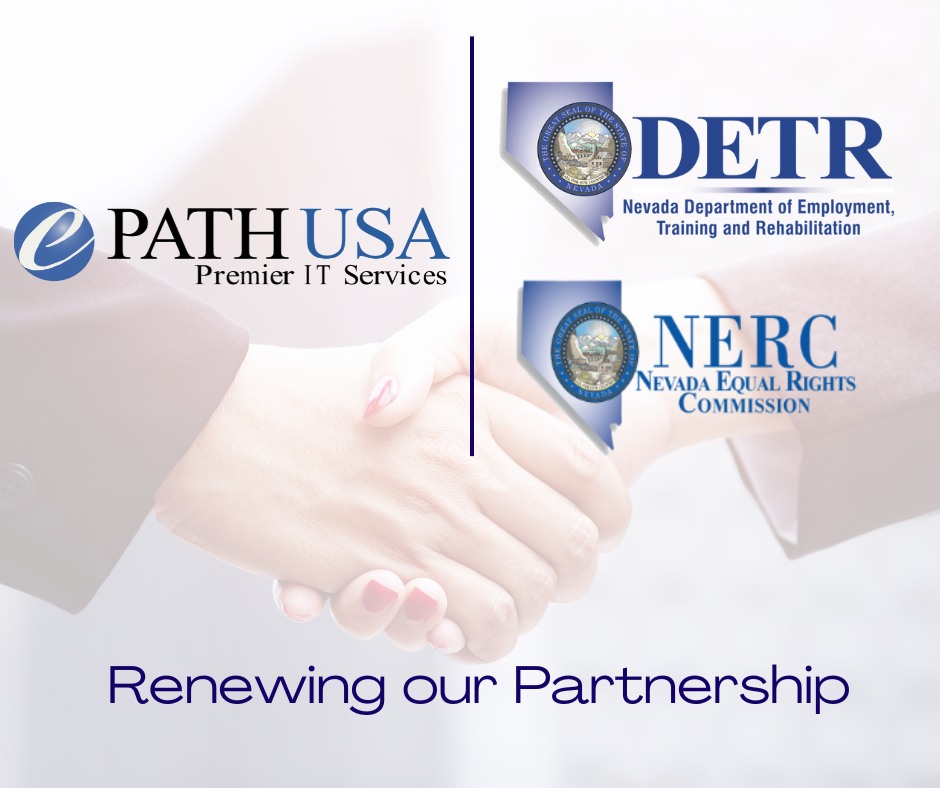 ePATHUSA Renews Partnership with Nevada's Department of Employment, Training and Rehabilitation (DETR)